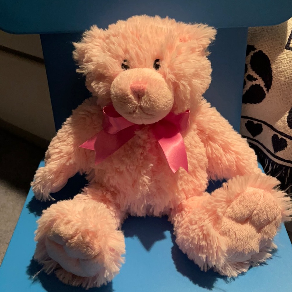 Pink teddy. First Impressions. Like new.